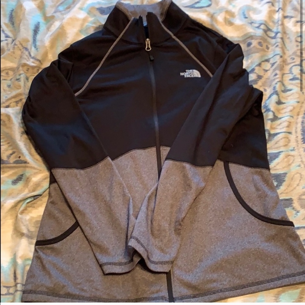 North Face Large Zip up jacket